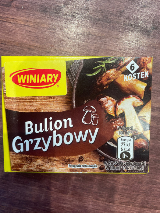 WINIARY BULION GRZYBOWY,MUSHROOM BOULION,60G