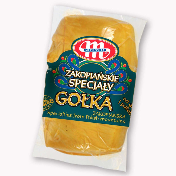 GOLKA ZAKOPIANSKA NATURALNIE WEDZONA,GOLKA SMOKED MOUNTAIN CHEESE,MLEKOVITA