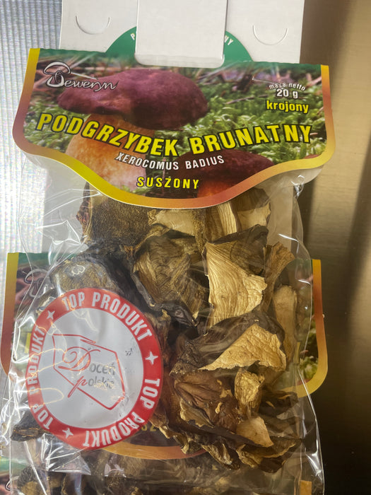 GRZYBY SUSZONE PODGRZYBEK, DRIED MUSHROOMS SLICED SEWERYN 20G