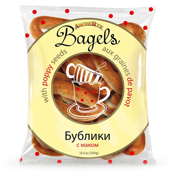 BAGELS WITH POPPY SEEDS AMBERYE 300G