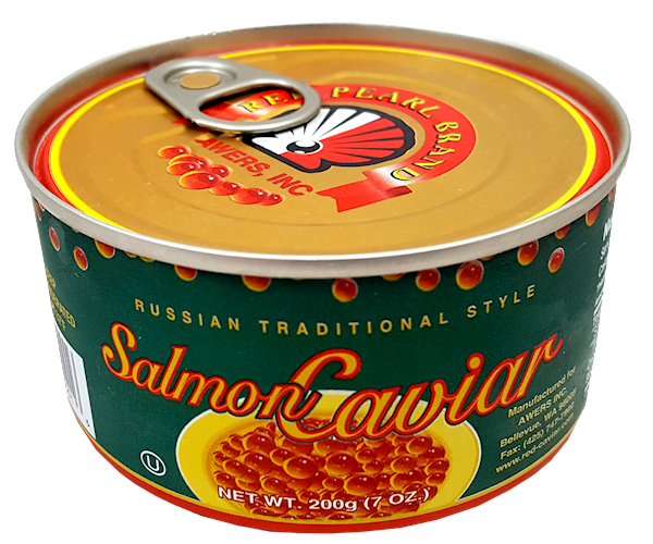 RED CAVIAR SALMON CAVIAR ""TRADITION"" (KOSHER) 200G