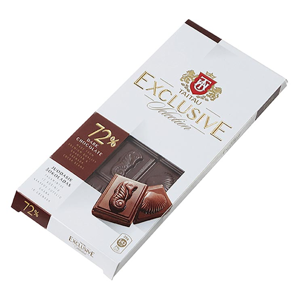 DARK CHOCOLATE  72% TAITAU 100G