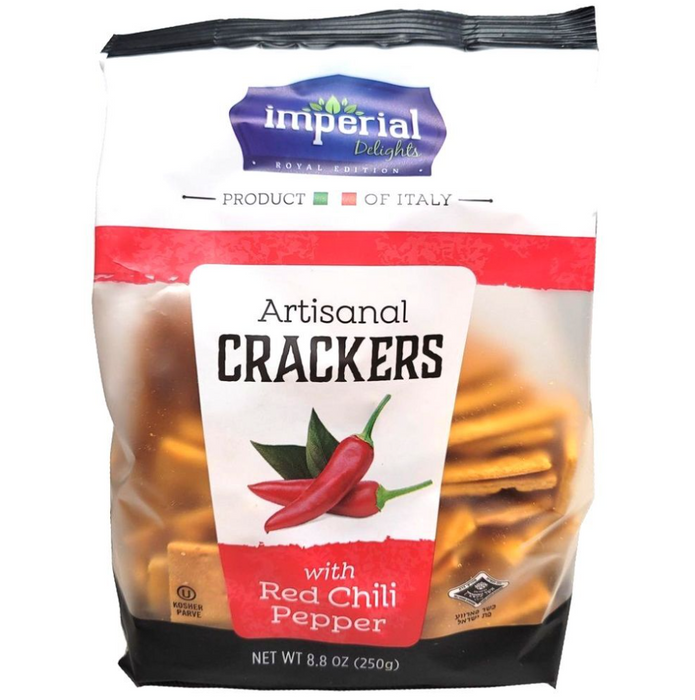 IMPERIAL Artisanal Crackers with Chili, Kosher