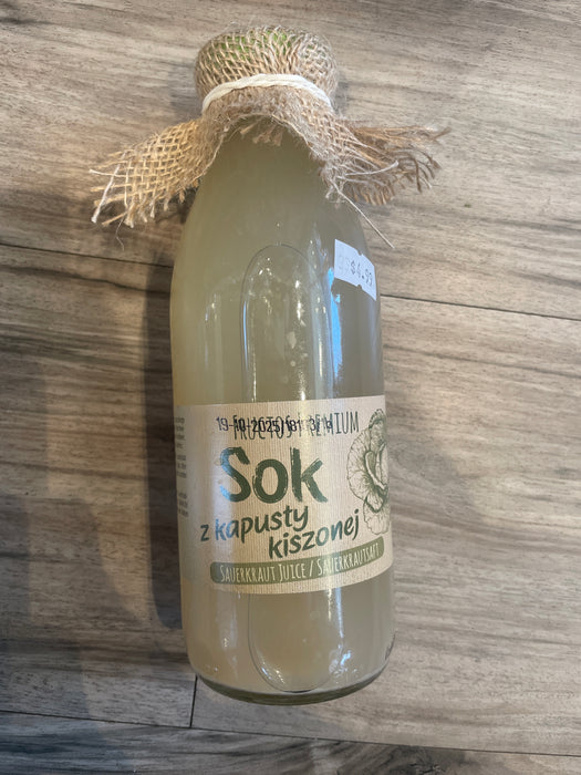 SOK Z KAPUSTY KISZONEJ, SAUERKRAUT JUICE, FRUCTOS