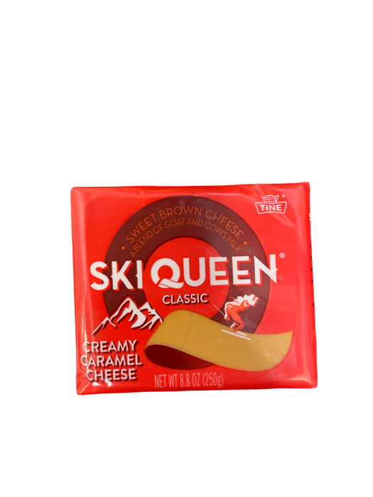 Tine® Ski Queen® CREAMY CARAMEL Classic Cow &  Goat's Milk Cheese