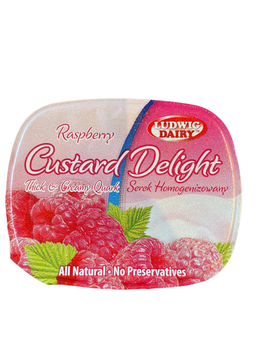 CUSTARD DELIGHT RASPBERRY, SEREK HOMOGENIZOWANY MALINOWY