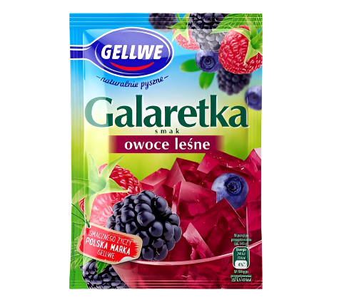 GALARETKA LESNA, FOREST FRUIT JELLY, GELLWE