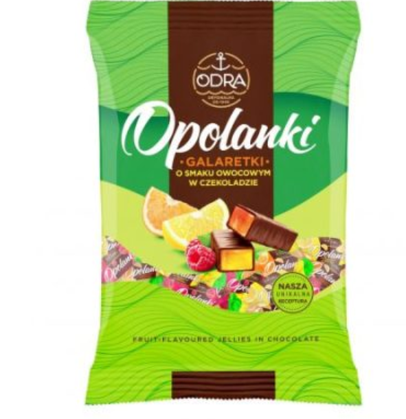 GALARETKI OPOLANKI, JELLY IN CHOCOLATE, ODRA, 1KG