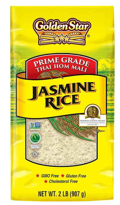 GOLDEN STAR Thai Hom Mali Jasmine Rice, Gluten Free