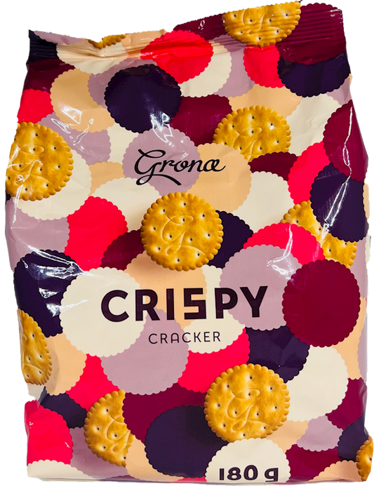 GRONA Crackers "Crispy", Ukraine, 180g