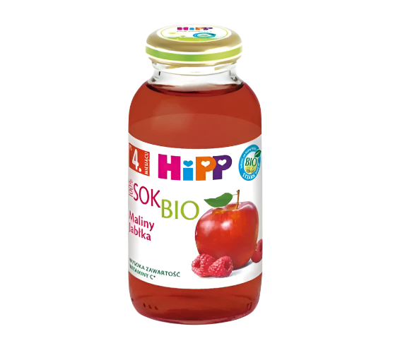 HIPP-BIO APPLE/RASPBERRY,SOK JABLKOWY