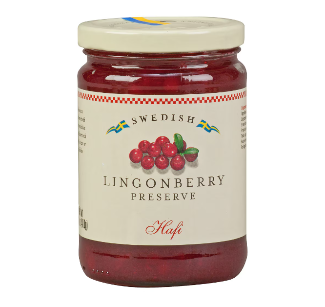 Hafi Lingonberry Preserves Jar