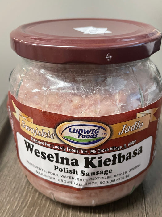 SWOJSKIE JADLO WESELNA KIELBASA, POLISH SAUSAGE LUDWIG FOODS