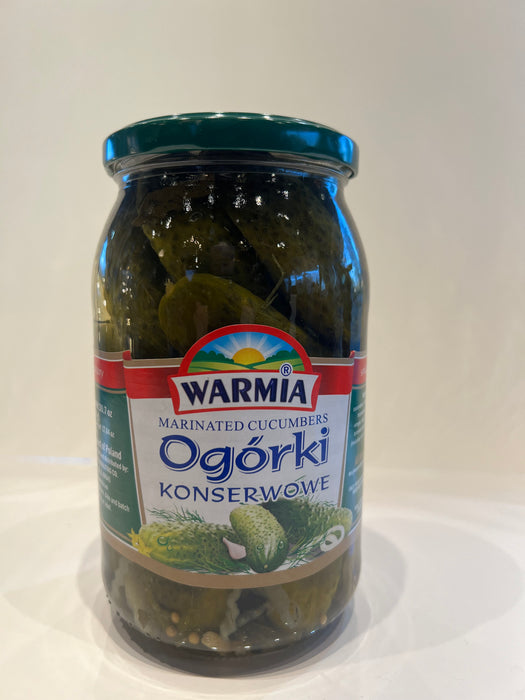 Ogorki KONSERWOWE 870g, WARMIA, DILL Pickles