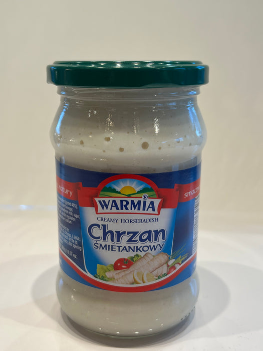 CHRZAN SMIETANKOWY, CREAMY HORSERADISH, WARMIA