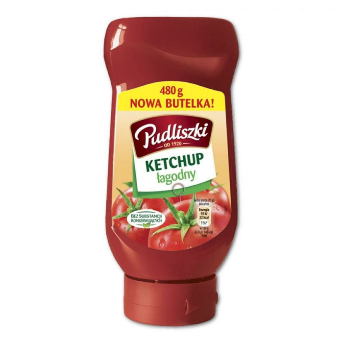 PUDLISZKI KETCHUP MILD 470G