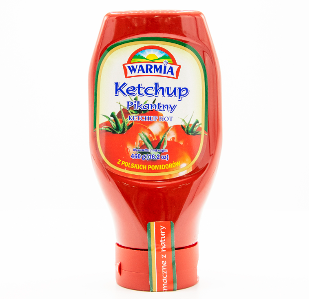 KETCHUP PIKANTNY, SPICY KETCHUP, WARMIA