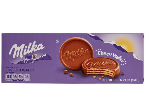 MILKA CHOCO WAFER,150 G