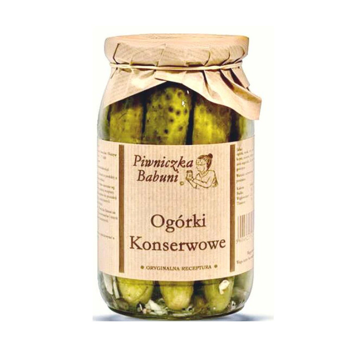 OGORKI KONSERWOWE, DILL PICKLES, PIWNICZKA BABUNI