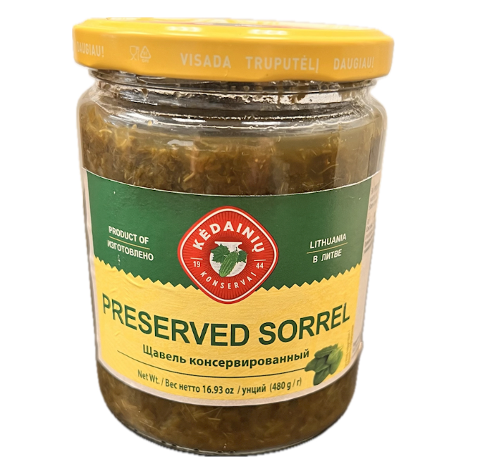 PRESERVED SORREL 480G. RUGSTYNES