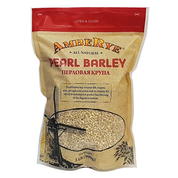 PEARL BARLEY 2LB (900G) "AMBER RYE"