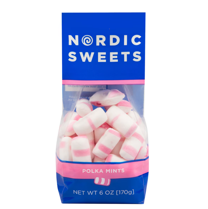 Nordic Sweets® Polka Mints (Peppermint) Bag