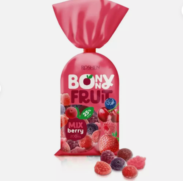 ROSHEN Jelly Candy Bonny Fruit Berry Mix