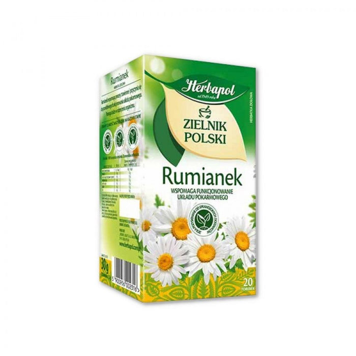 HERBAPOL Herbal tea, chamomile, RUMIANEK 20 x 1.5 g, 30 g