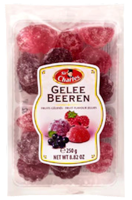 SIR CHARLES,Gelee Beeren,Candies Jelly Berries,vegan