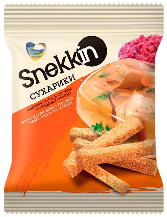 SNEKKIN Bread Sticks Aspic & Horseradish Flavored