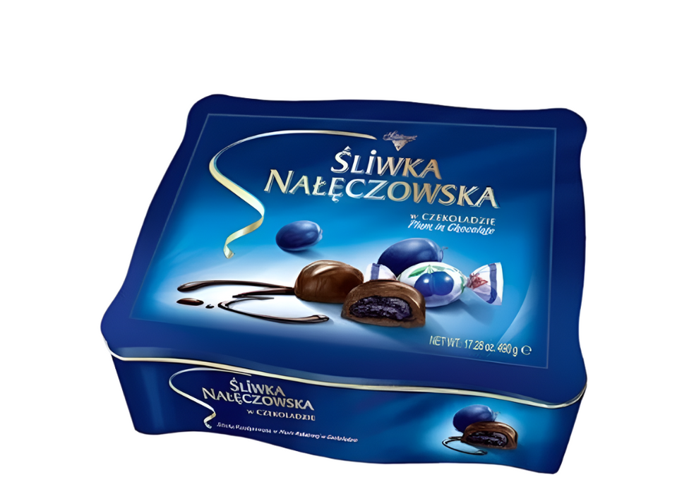 SOLIDARNOSC PLUMS IN CHOCOLATE, SLIWKA W CZEKOLADZIE,490G