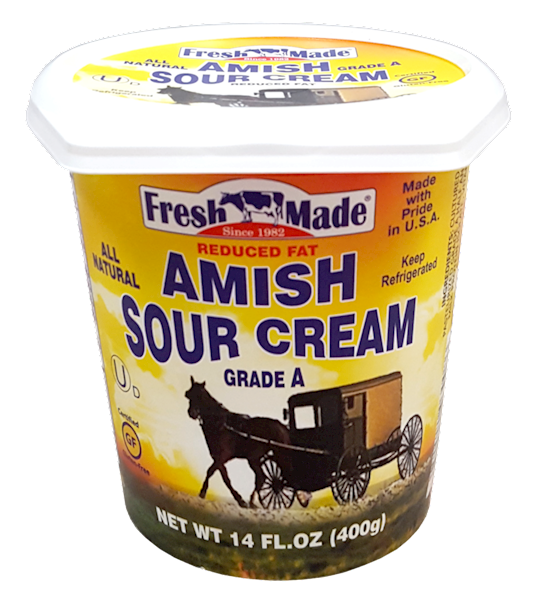 SOUR CREAM REGULAR FRESH MADE  , USA, 14OZ