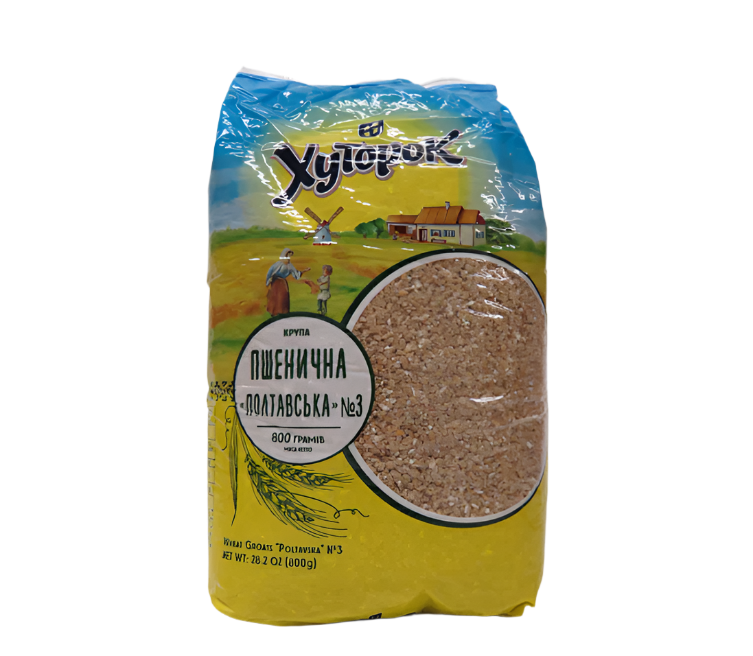 STO PUDOV WHEAT GROATS POLTAVSKAYA, 800G