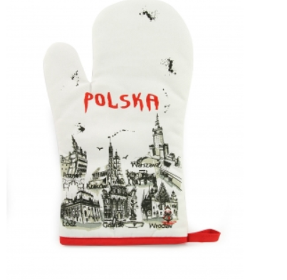 Oven glove Polish paint POLSKA