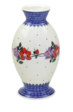 POLISH POTTERY,BOLESLAWIEC,WAZON