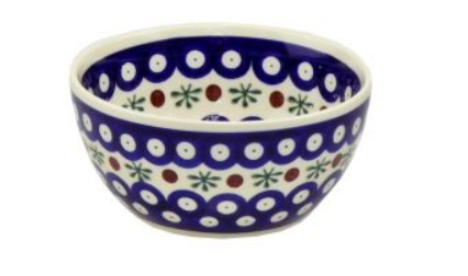 POLISH POTTERY,BOLESLAWIEC,MISKA