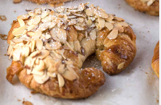 Almond croissant