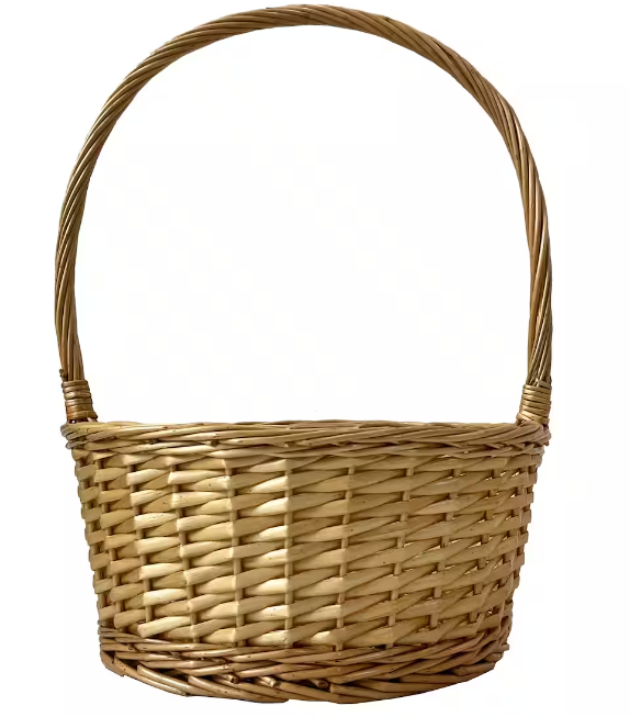 KOSZYK WIKLINOWY, EASTER WICKET BASKET MEDIUM