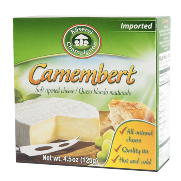 Cheese Camenbert Tins