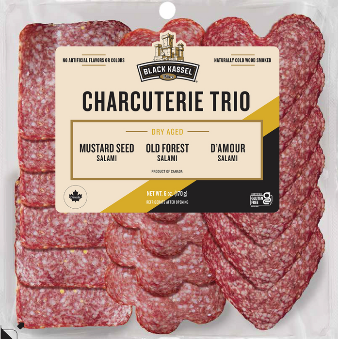 Salami Sliced Charcuterie Trio 6oz