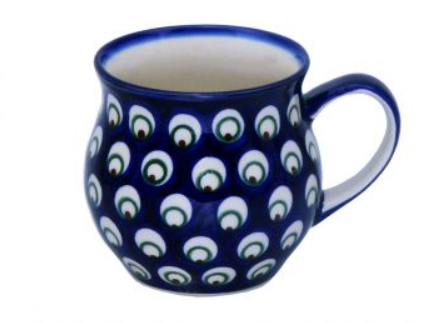 POLISH POTTERY,BOLESLAWIEC, KUBEK