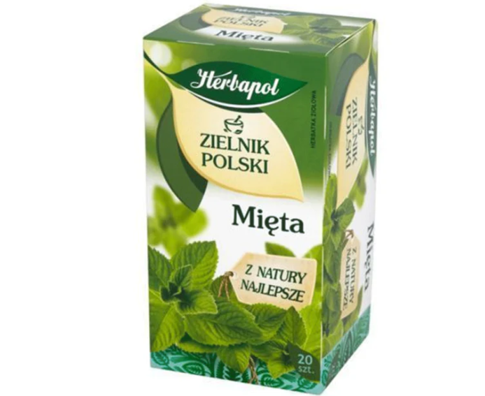 HERBAPOL Herbal tea, MIETA,PEPPERMINT,20 x 1.5 g, 40 g