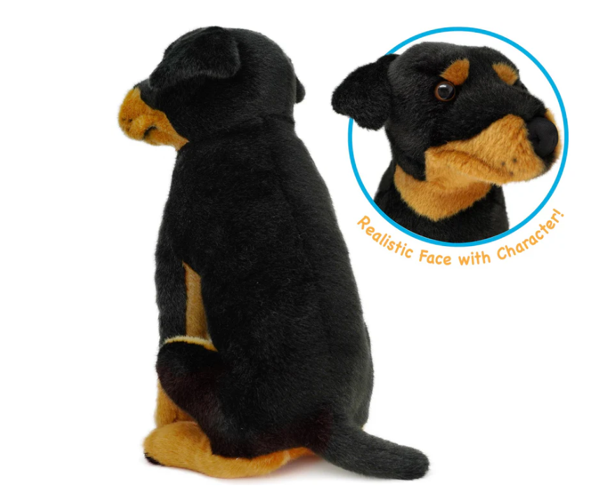 The Rottweiler | 14 Inch Stuffed Animal Plush