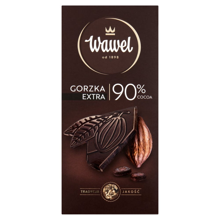 Wawel Extra dark chocolate 90% cocoa 100 g