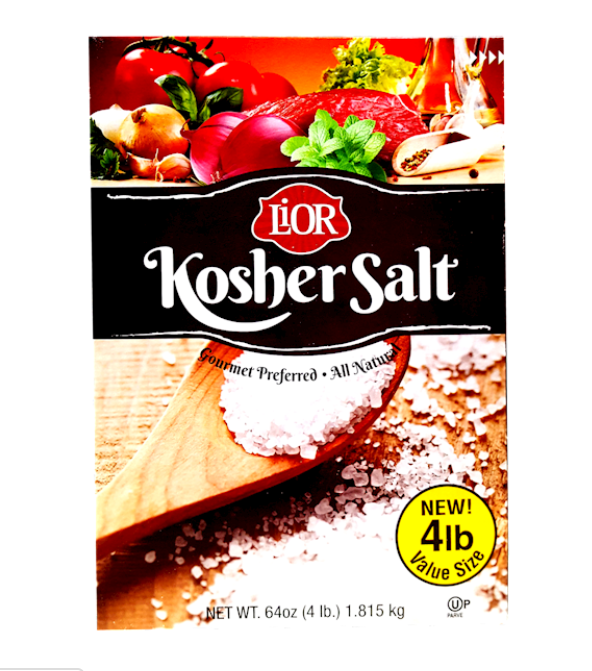 LIOR Salt Kosher (Box), Israel, 4lb