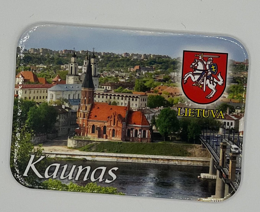 Magnet "Kaunas" rectangle