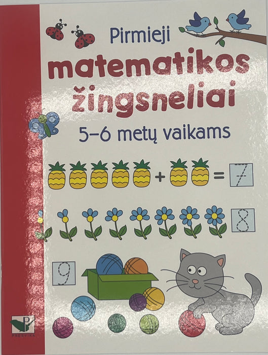 Pirmieji matematikos žingsneliai 5-6 m.vaikams