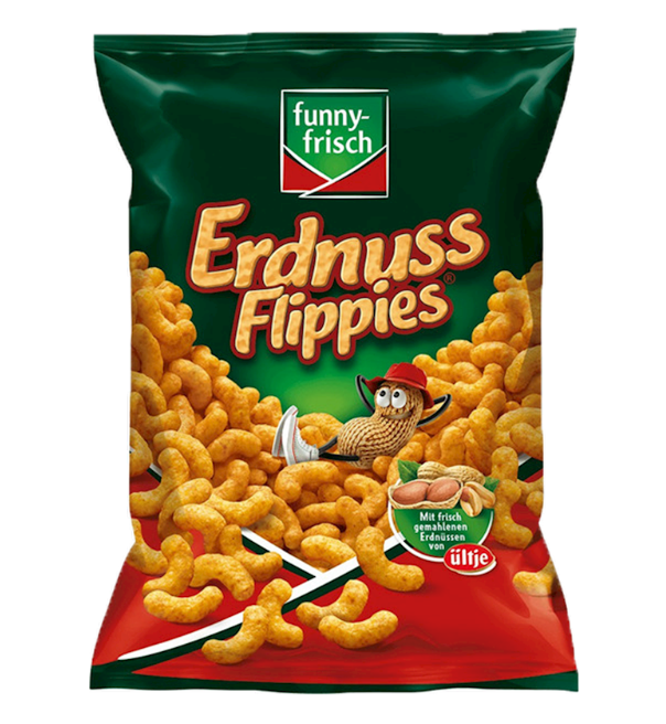 FUNNY FRISCH Puffs Peanut Flavored, Germany, 200g