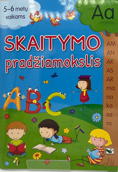 Skaitymo pradžiamokslis 5-6 metų vaikams